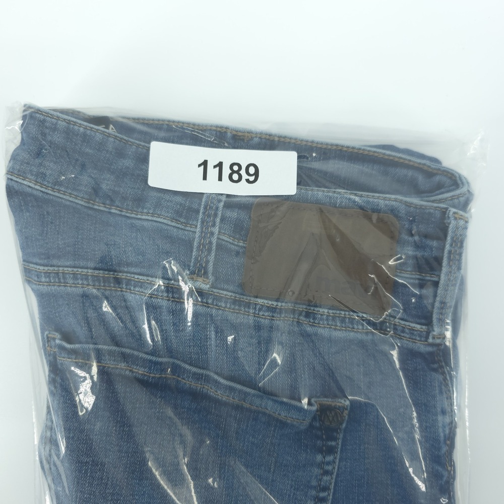Mavi Zach Straight Leg Jeans Mens 38x32 Blue Denim Cotton Blend Comfort Stretch - Picture 12 of 12